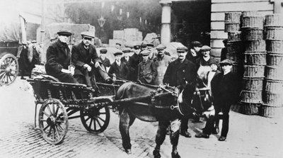 Ansicht des Covent Garden Market, 1900 von English School